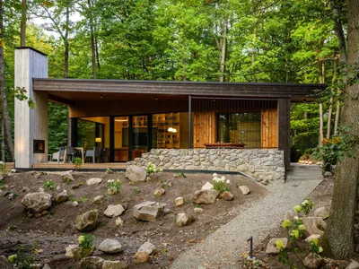 Monolith Lodge by Pyxis Nautica + Hello Wood