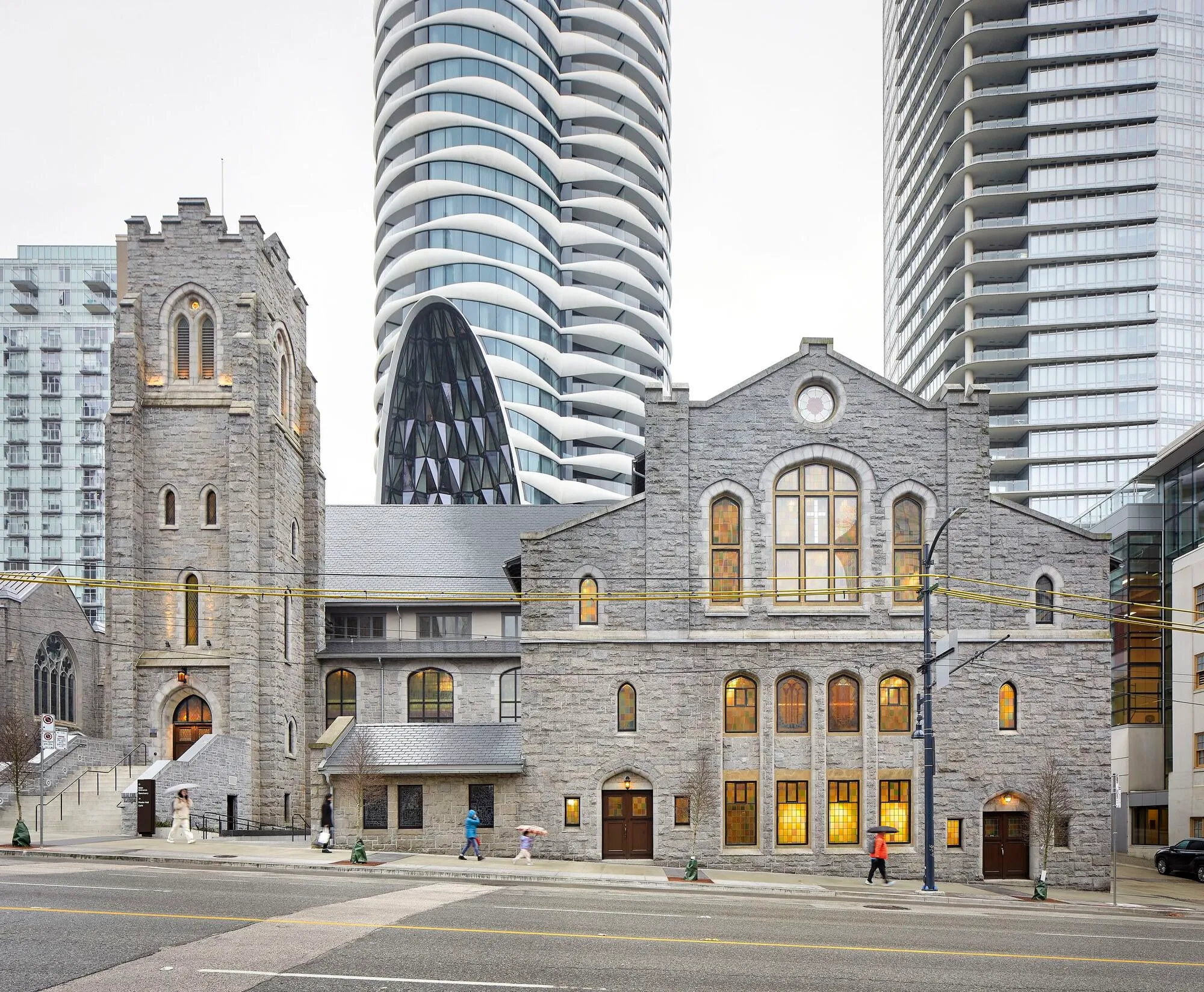 The Butterfly and First Baptist Church Complex by Revery Architecture