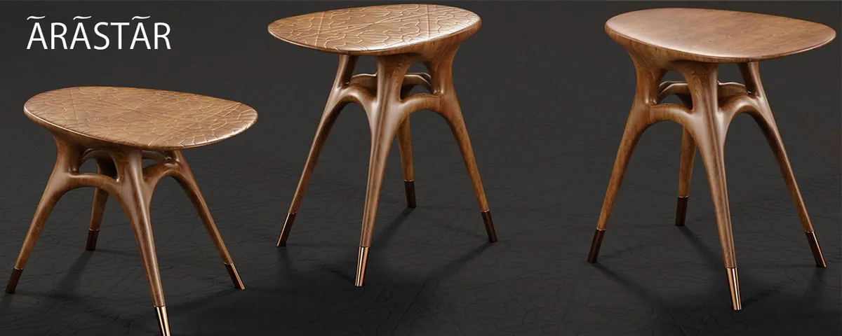 Araastaar: Persian Vaults and Girih Tiles Condensed into Architectural Furniture