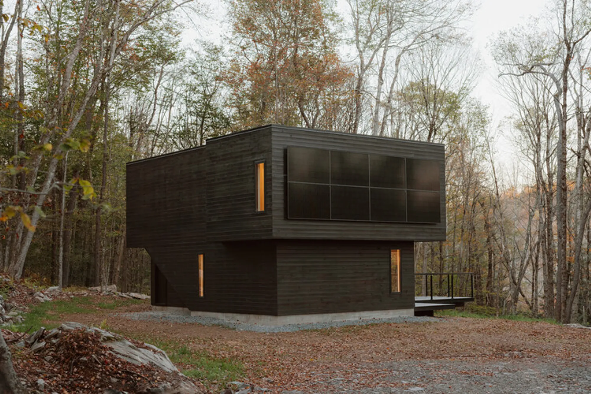 Forest Edge House By Marc Thorpe Design: Sustainable Living in the Catskills