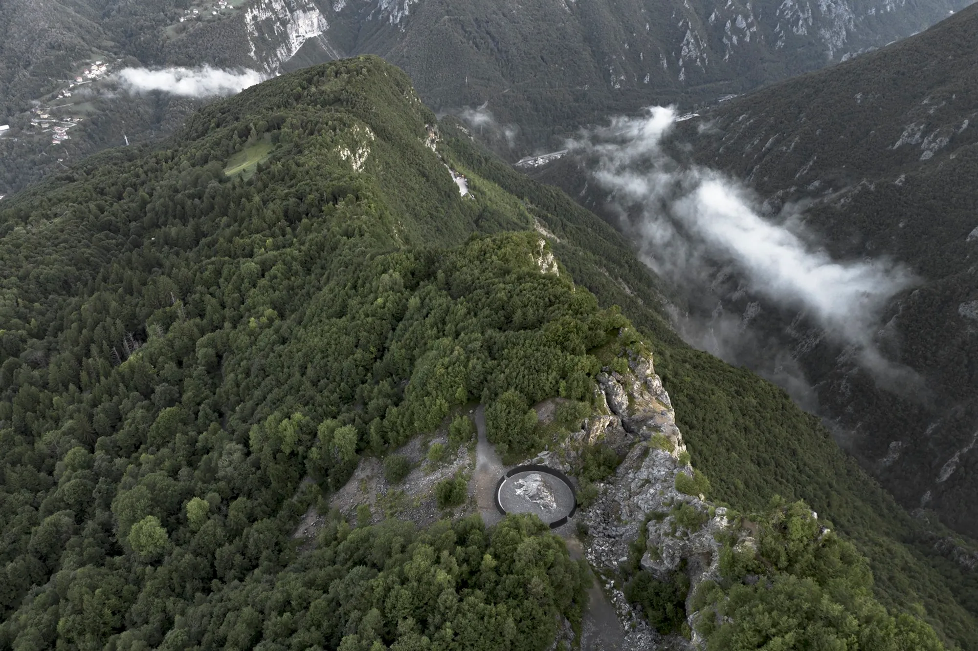 Echo of the Mountain Monument: A Tribute to Dossena’s Mining Heritage