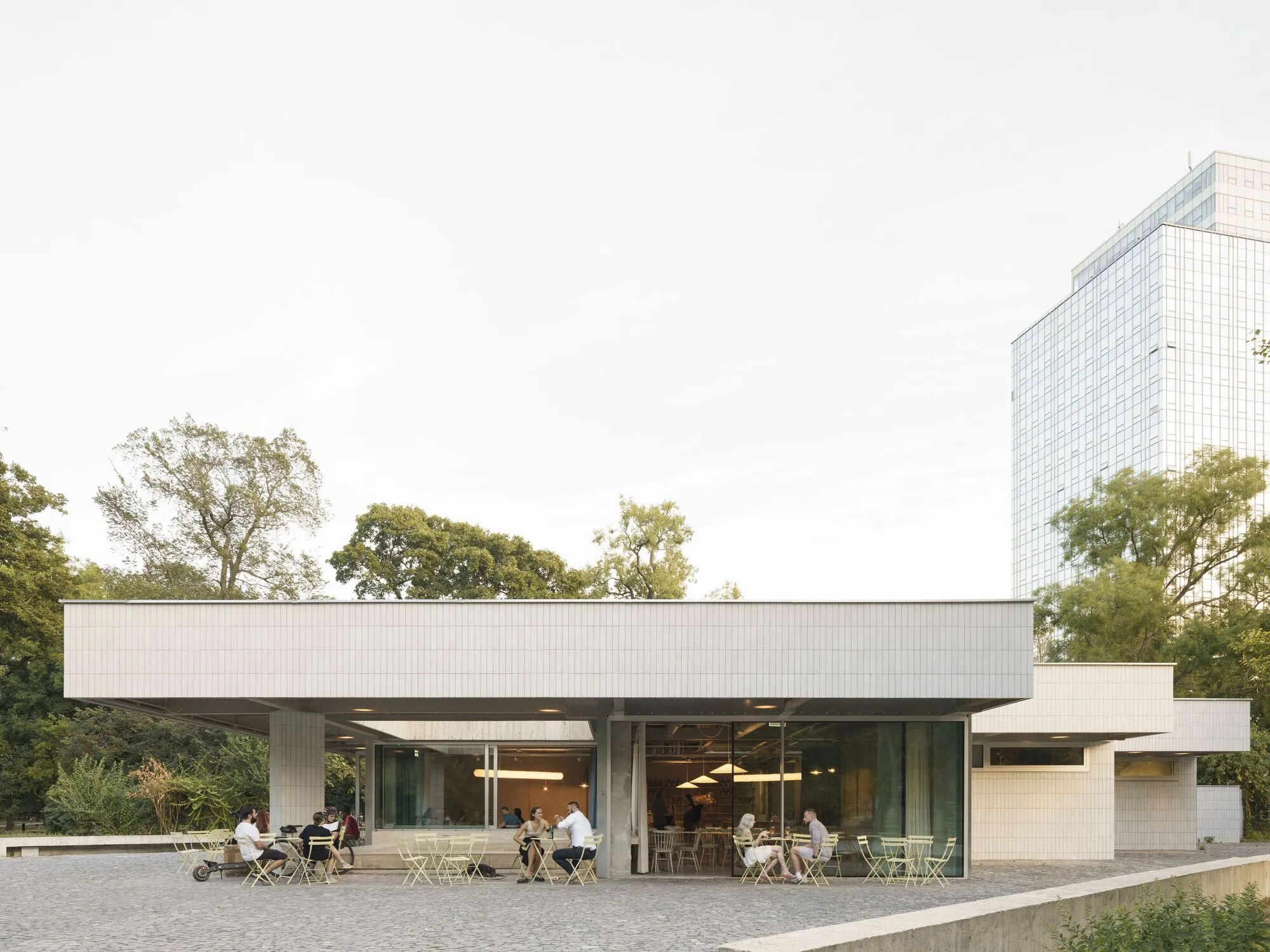 Bistro Ferdinand By Grau Architects + studeny architects + Peter Stec