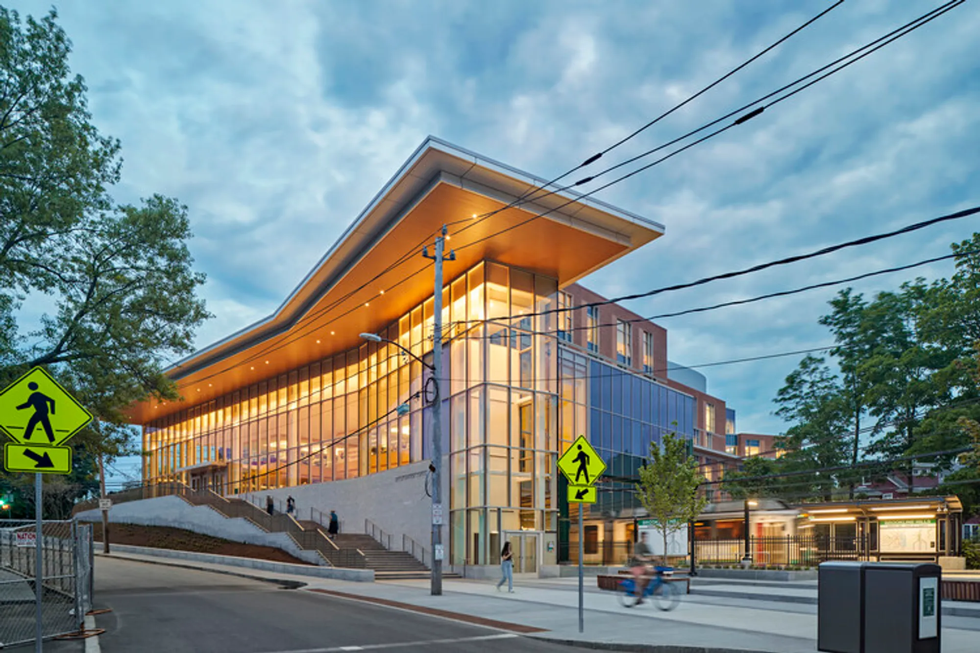 Brookline High School: 22 Tappan Building by William Rawn Associates