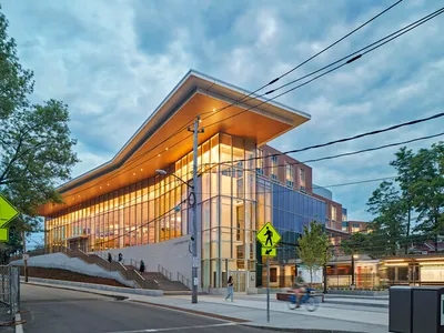 Brookline High School: 22 Tappan Building by William Rawn Associates