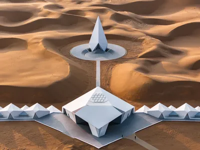 ZhongWei Desert Diamond Hotel: A Diamond Amid the Desert Landscape