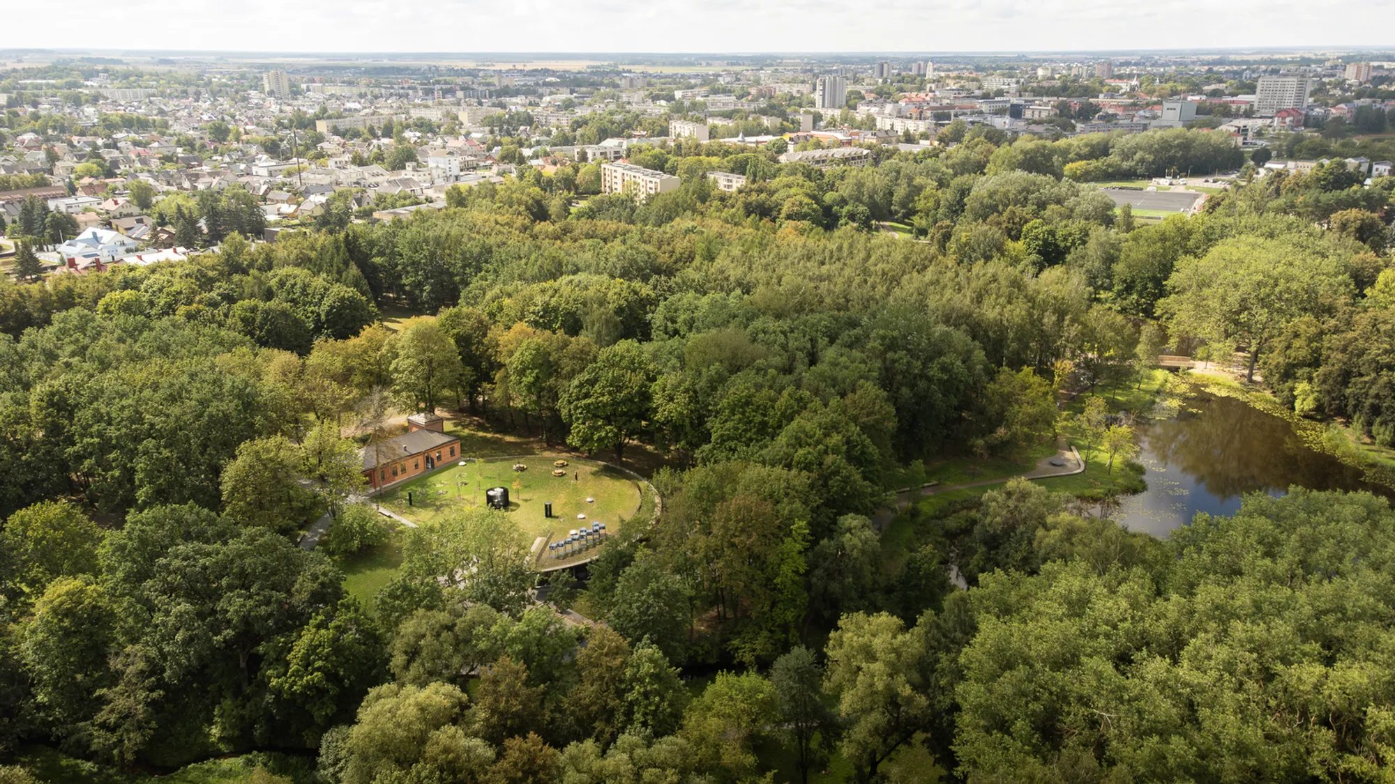 Historic Homestead Reborn as Contemporary Art Center in Panevėžys by PUPA Life Over Space