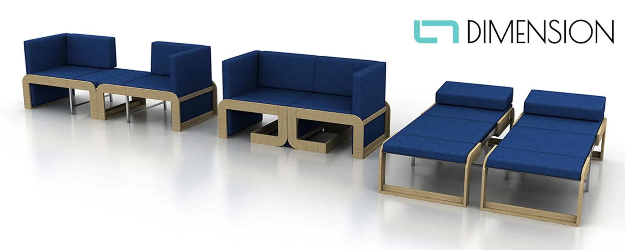 Dimension: Modular Sofa Bed For Compact Living