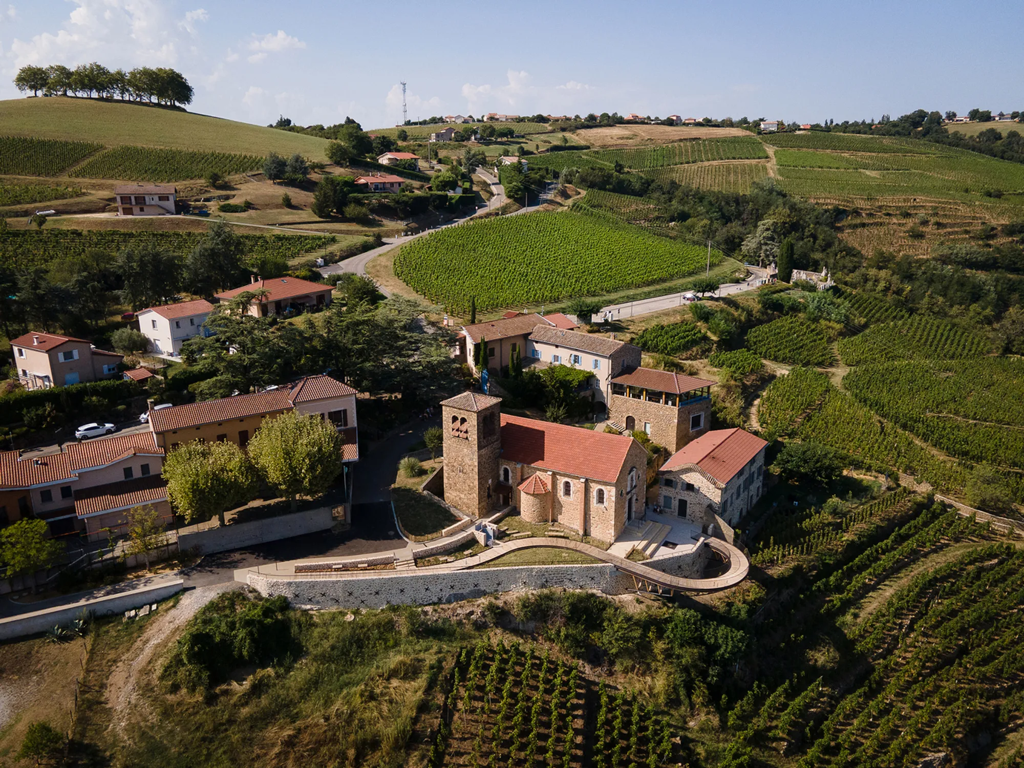 Belvedere Wine-Growing Hillsides of Condrieu by Collection Architectes: A Landscape and Architectural Masterpiece