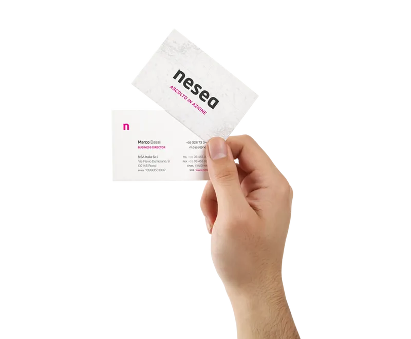 Business cards as brand artifacts, expressing consistency, precision, and strategic identity.