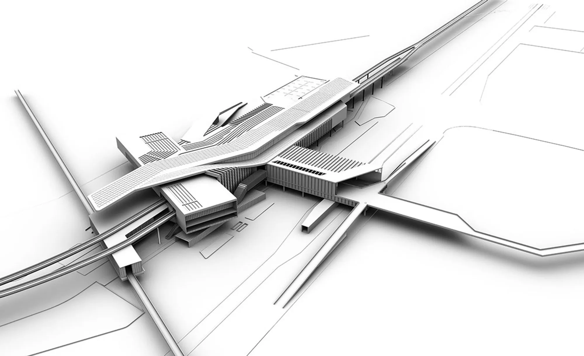 Transitional Linkage: Pedestrian-Oriented Transit Architecture Bridging Urban Mobility