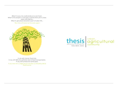 Urban Agricultural Community: A Vision for Urban Agriculture Architecture