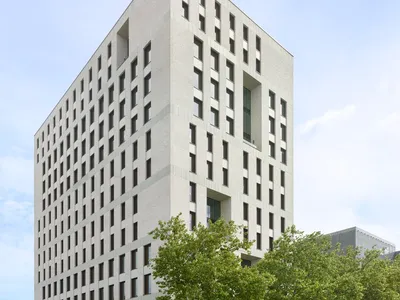 New High-Rise Block Böblingen District Hospital by Baumschlager Eberle Architekten