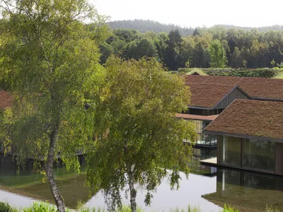 Sjöparken Retreat: A Lakeside Haven of Nordic Minimalism and Japanese Serenity by NORM Architects