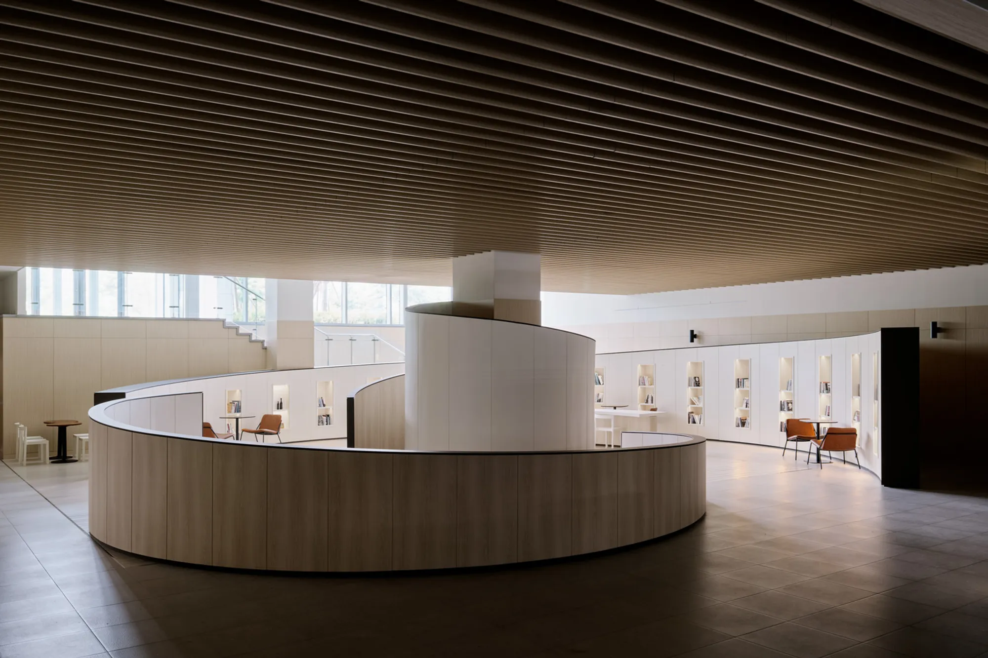 KEPCO Community Lounge by STUDIO I’ll: A Flexible Community-Centered Interior Revitalizing Public Interaction
