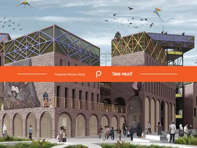 A Design waste management- recycle- facility that resells and barters recycled and reinvented products.