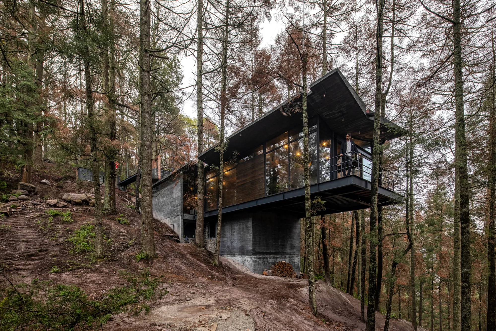 Oruç House by Saavedra Arquitectos: A Forest Retreat in Mineral del Monte