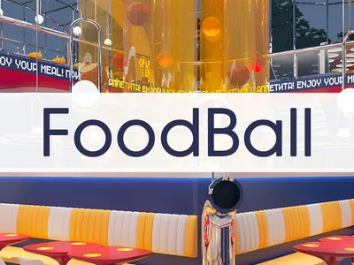 Food Ball Restaurant | Automated Restaurant Architecture