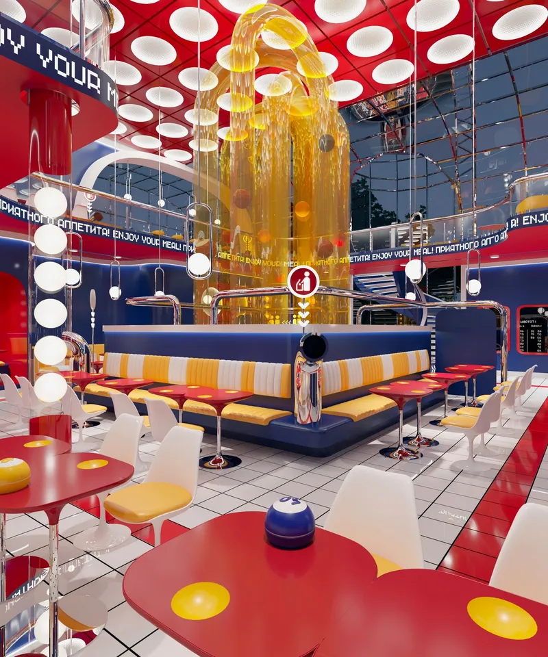 FoodBall reimagines dining as a choreographed interaction between people, food, and machines.