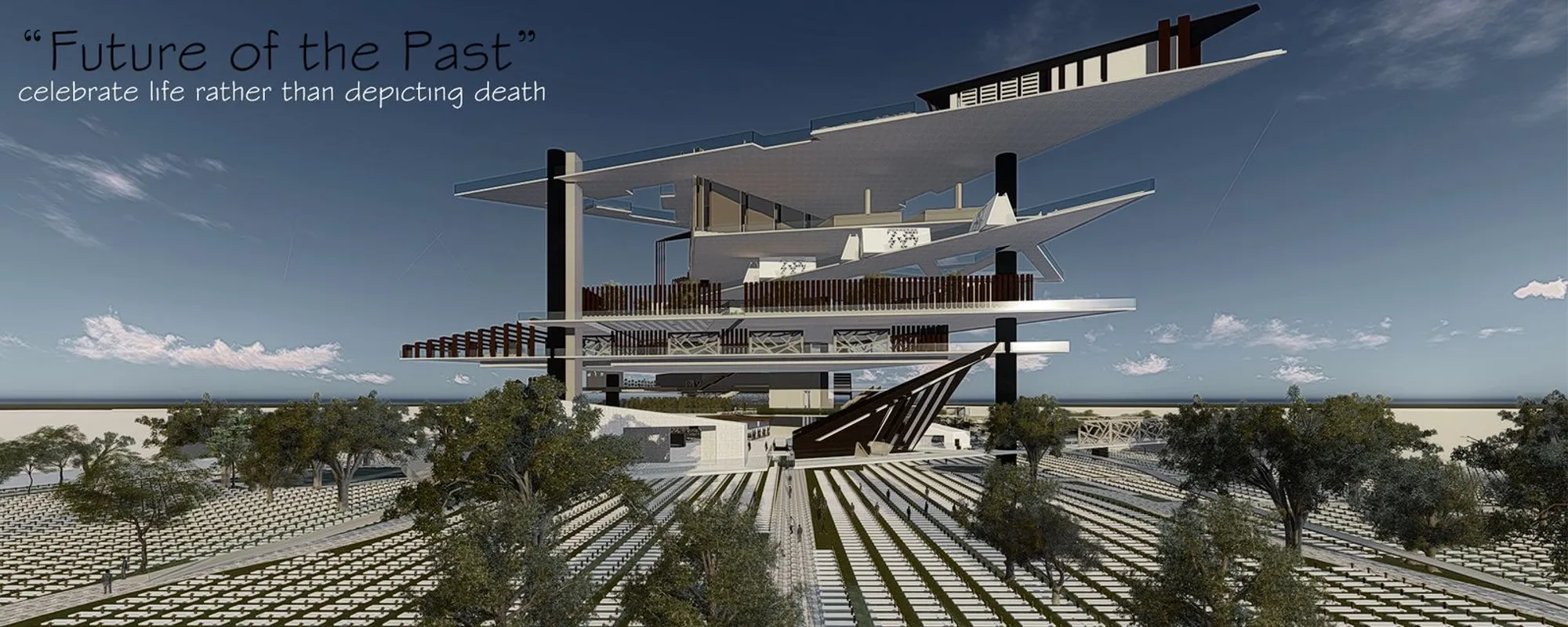 Vertical Cemetery | Sustainable Funerary Architecture