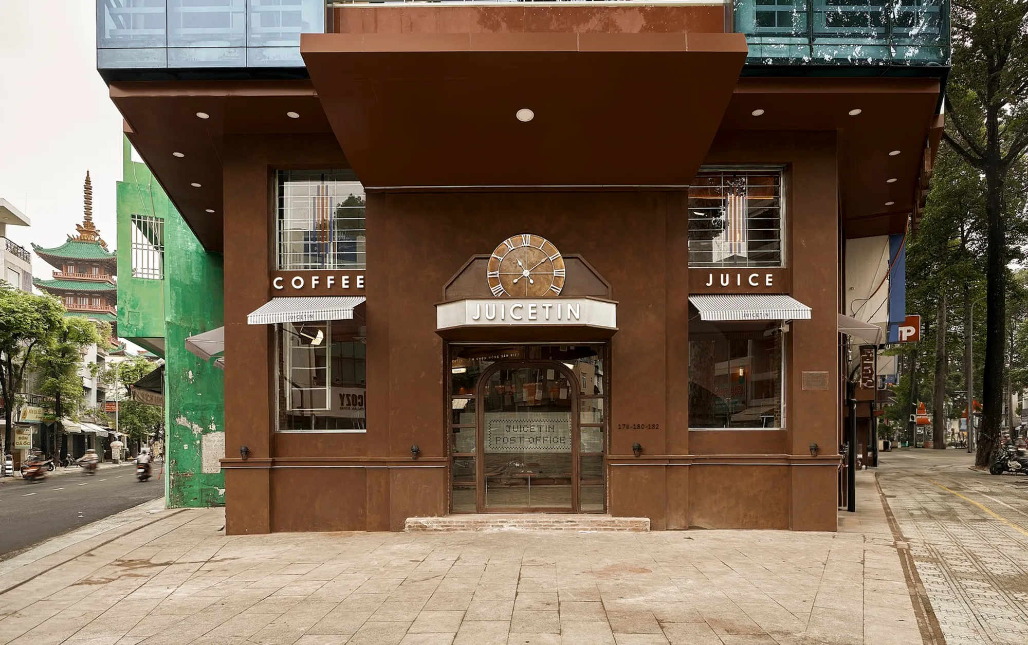 JUICETIN Café by KSOUL Studio: Industrial British Charm in Ho Chi Minh City