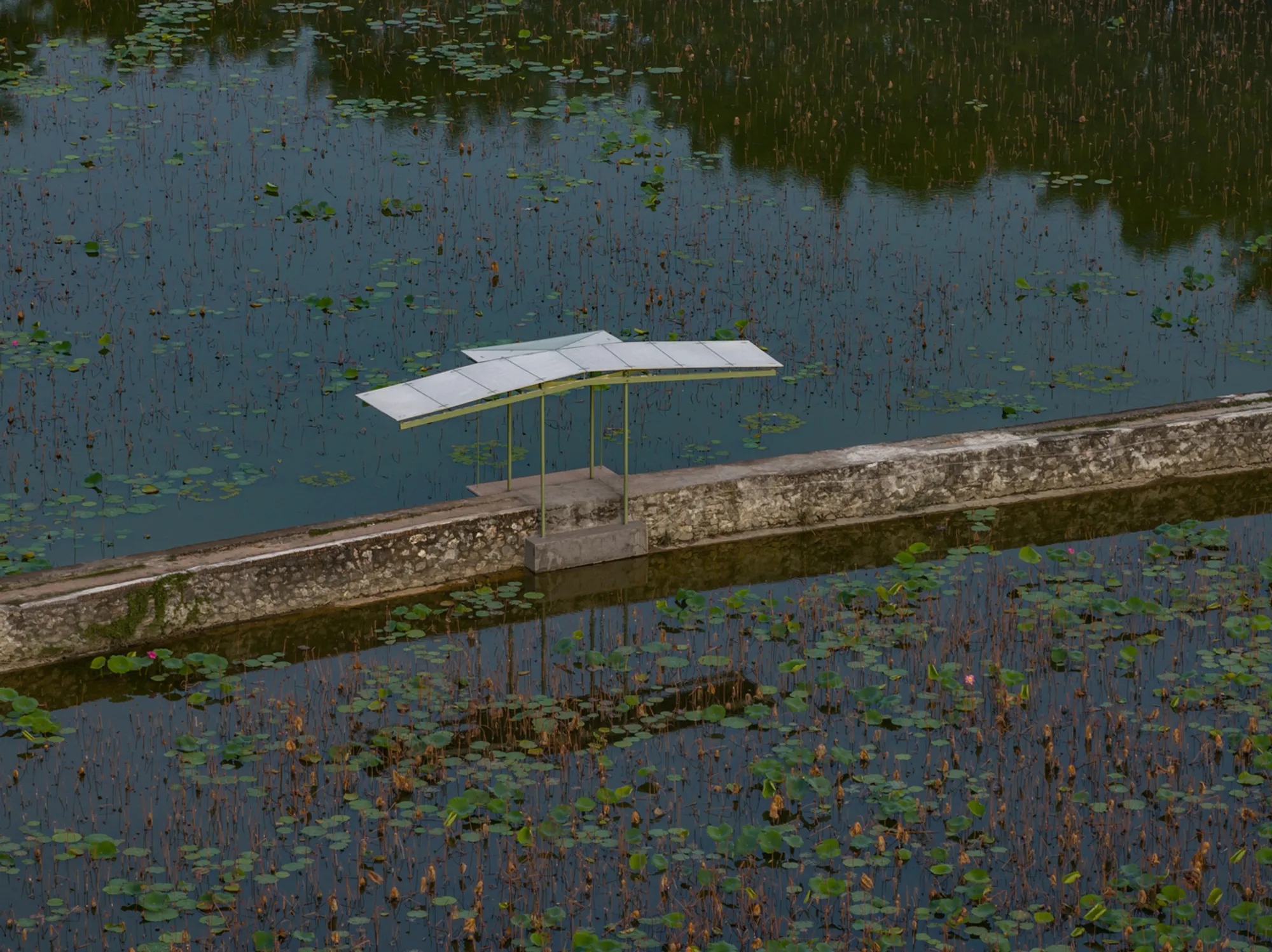A Gentle Turn in the Landscape: La Patella Pavilion in Guangzhou