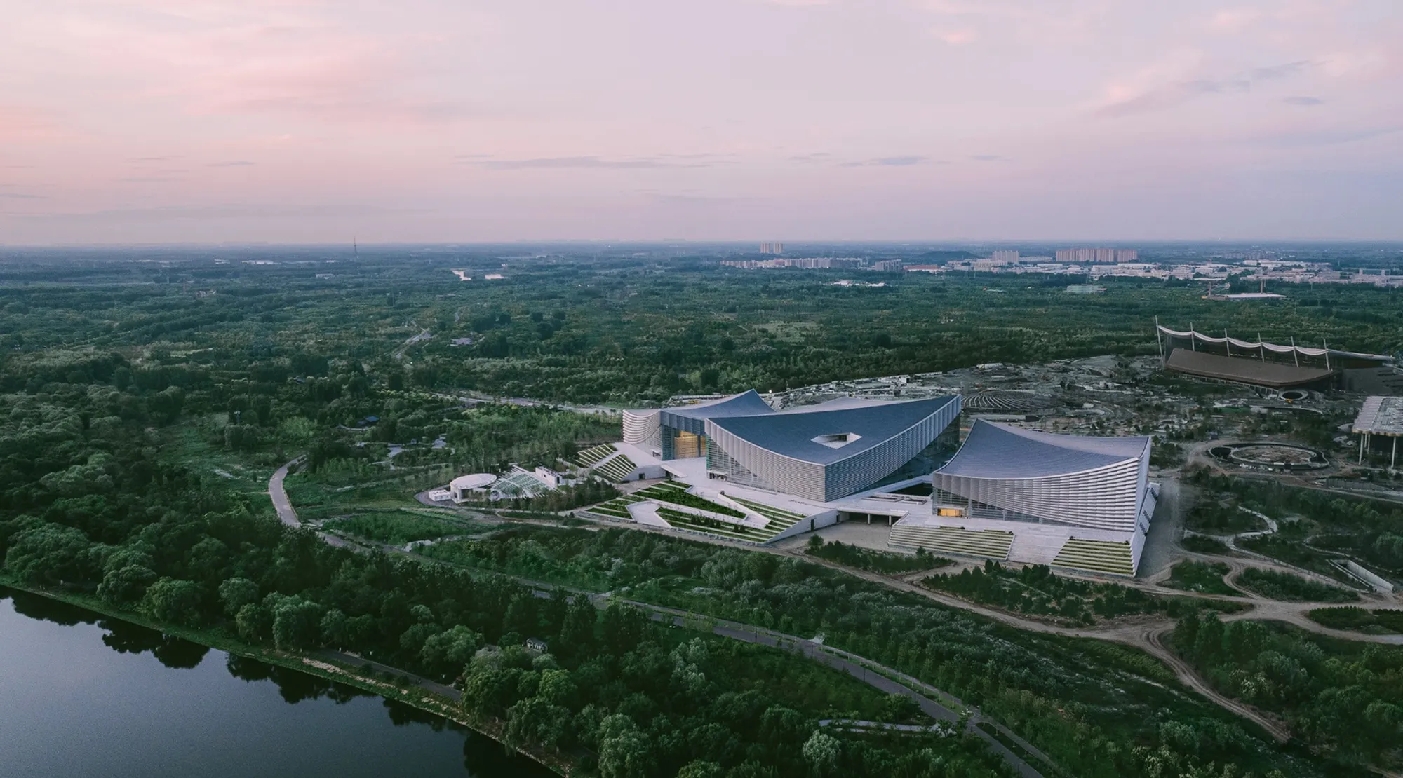 Beijing Performing Arts Centre by Perkins&Will + Schmidt Hammer Lassen: A Cultural Landmark in Tongzhou, Beijing