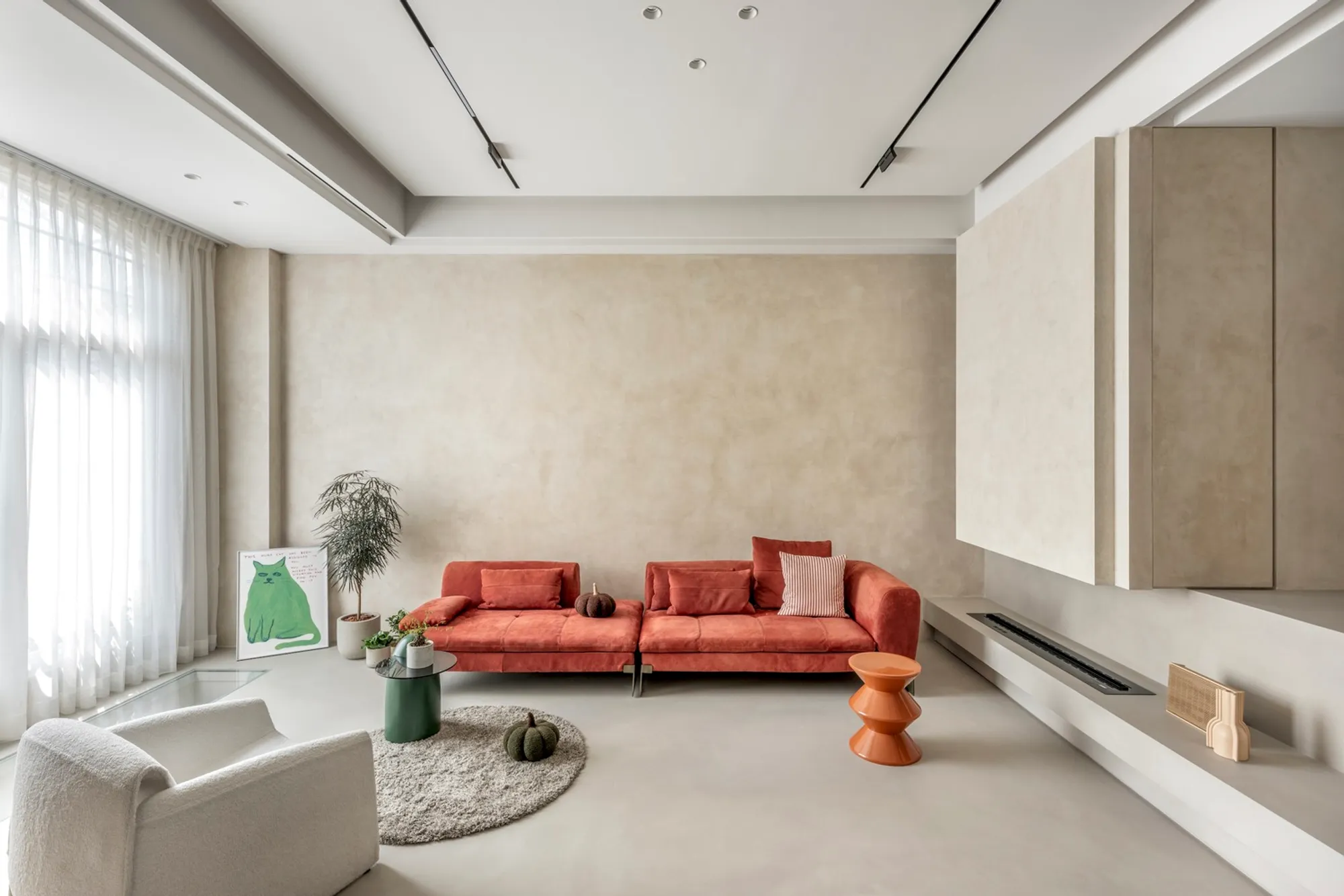 House LU by KC Design Studio: Contemporary Townhouse Design in Hsinchu, Taiwan