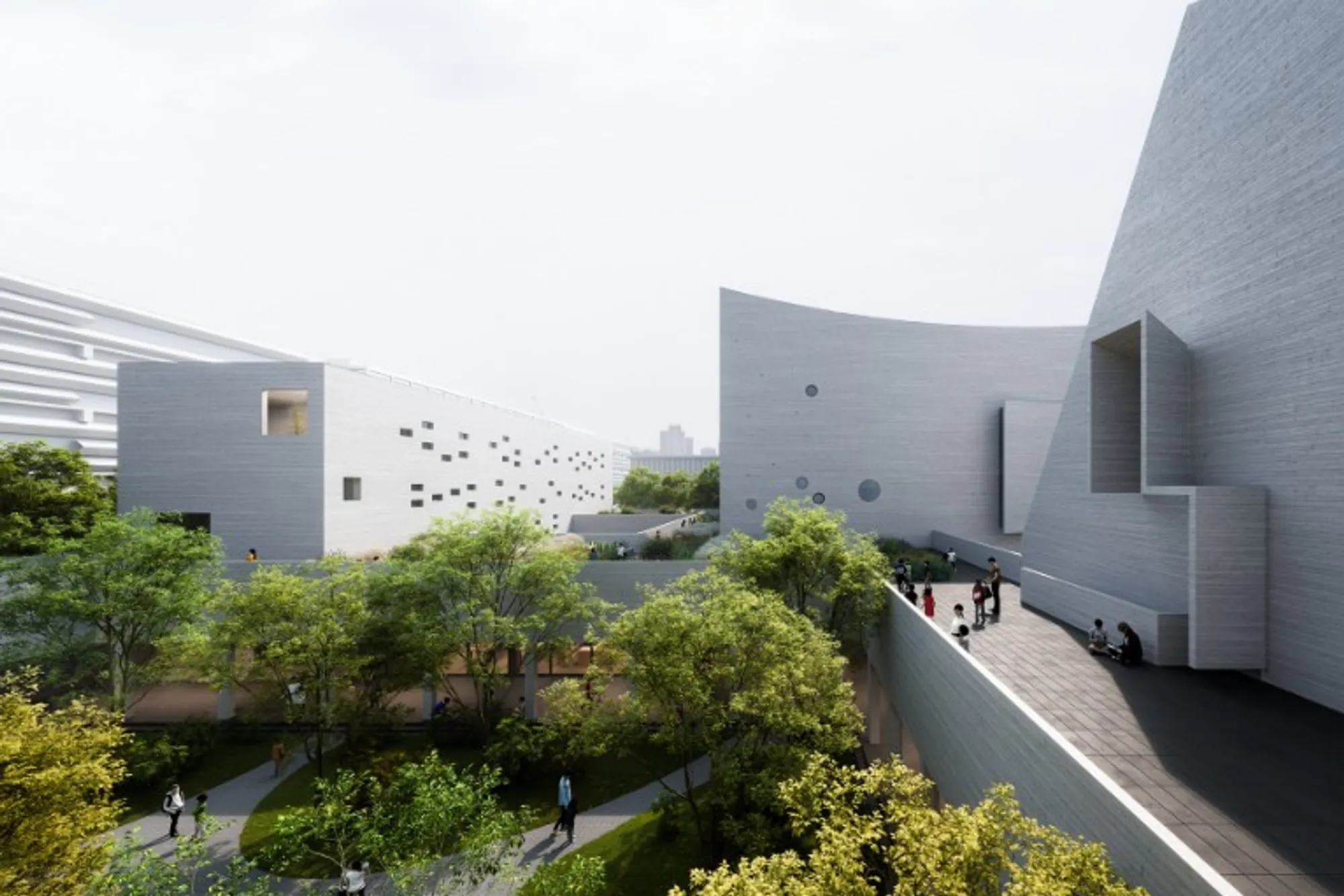 OPEN Unveils Stunning Design for Suzhou's Shanfeng Academy Building