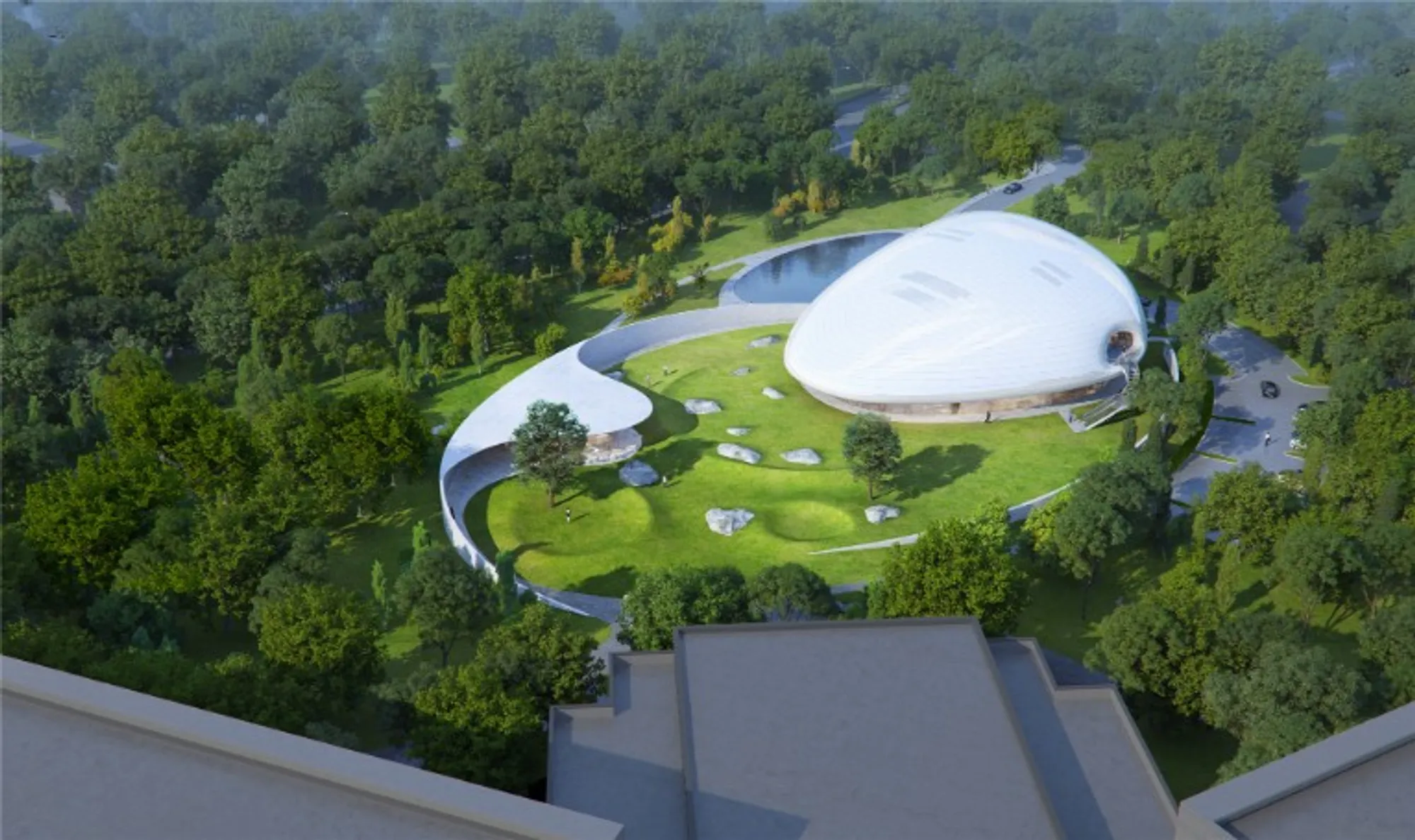 MAD Architects Reveals Futuristic Design for Aranya Cloud Center