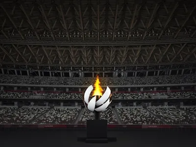 Nendo's Stunning Tokyo 2020 Olympic Cauldron Shines as a Hydrogen-Powered Sun