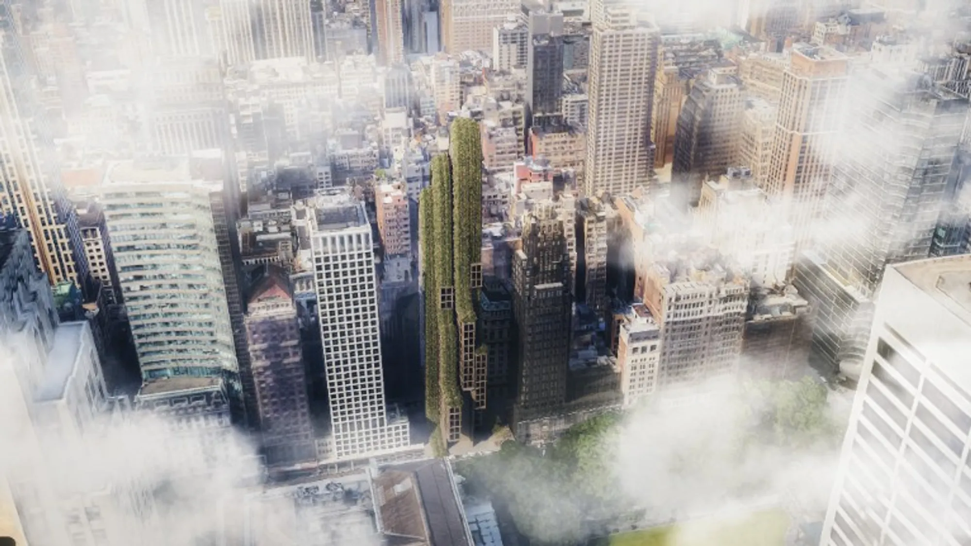 Studio Vural Unveils Striking Flower-Tower Concept for Manhattan's Urban Landscape