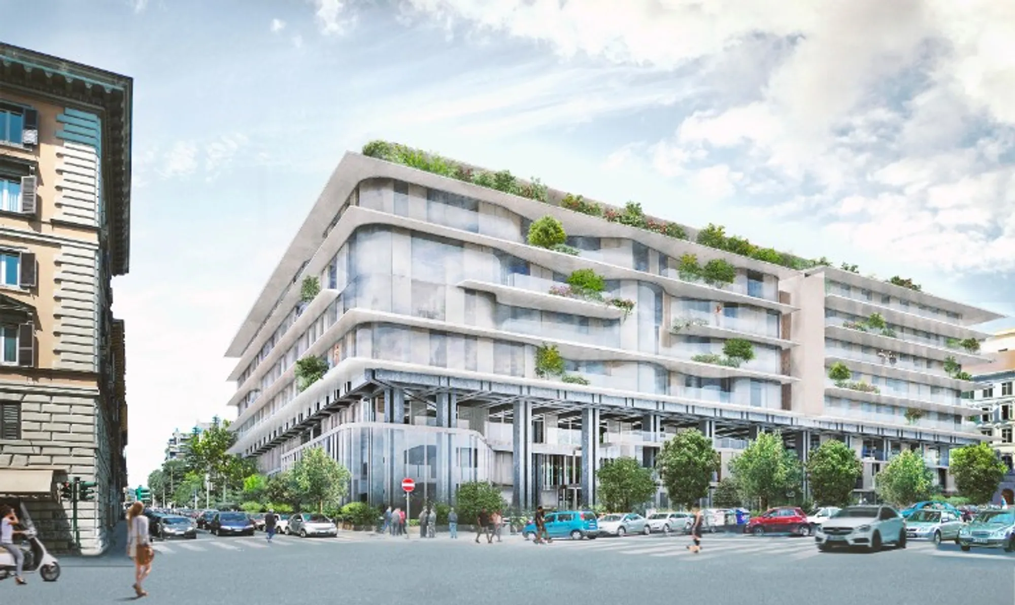 First MAD Architects' Italian Project Begins Construction in Rome