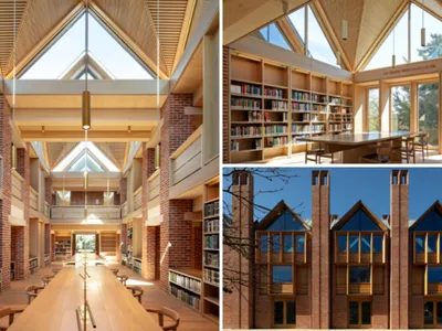 RIBA Stirling Prize 2022 Awarded to Magdalene College's New Library in Cambridge