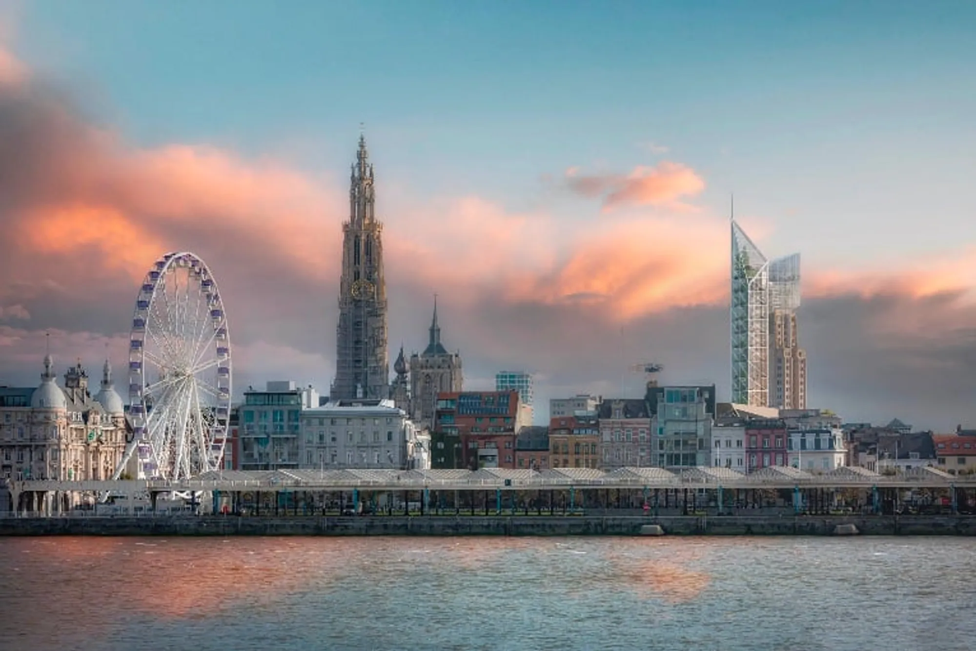 Renovation of Antwerp's Iconic Boerentoren Tower