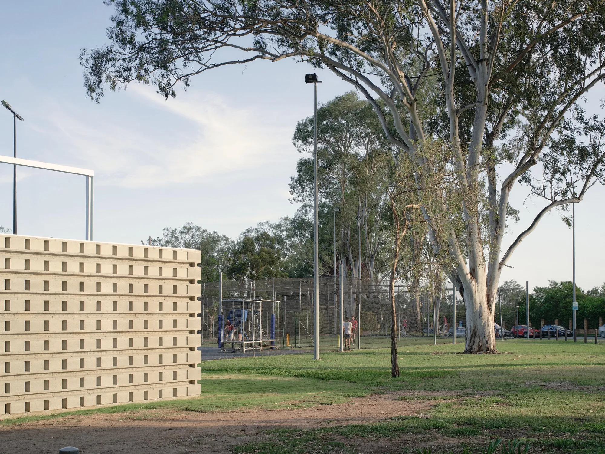 From a Simple Shed to an Architectural Marvel: The Stunning Transformation of UQ Cricket Club's Maintenance Facility by LinburgWang and Steve Hunt!