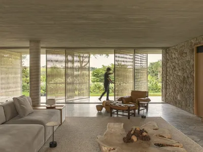 A Harmonious Blend of Brutalism and Nature: A Comprehensive Review of This Stunning Lakeside House
