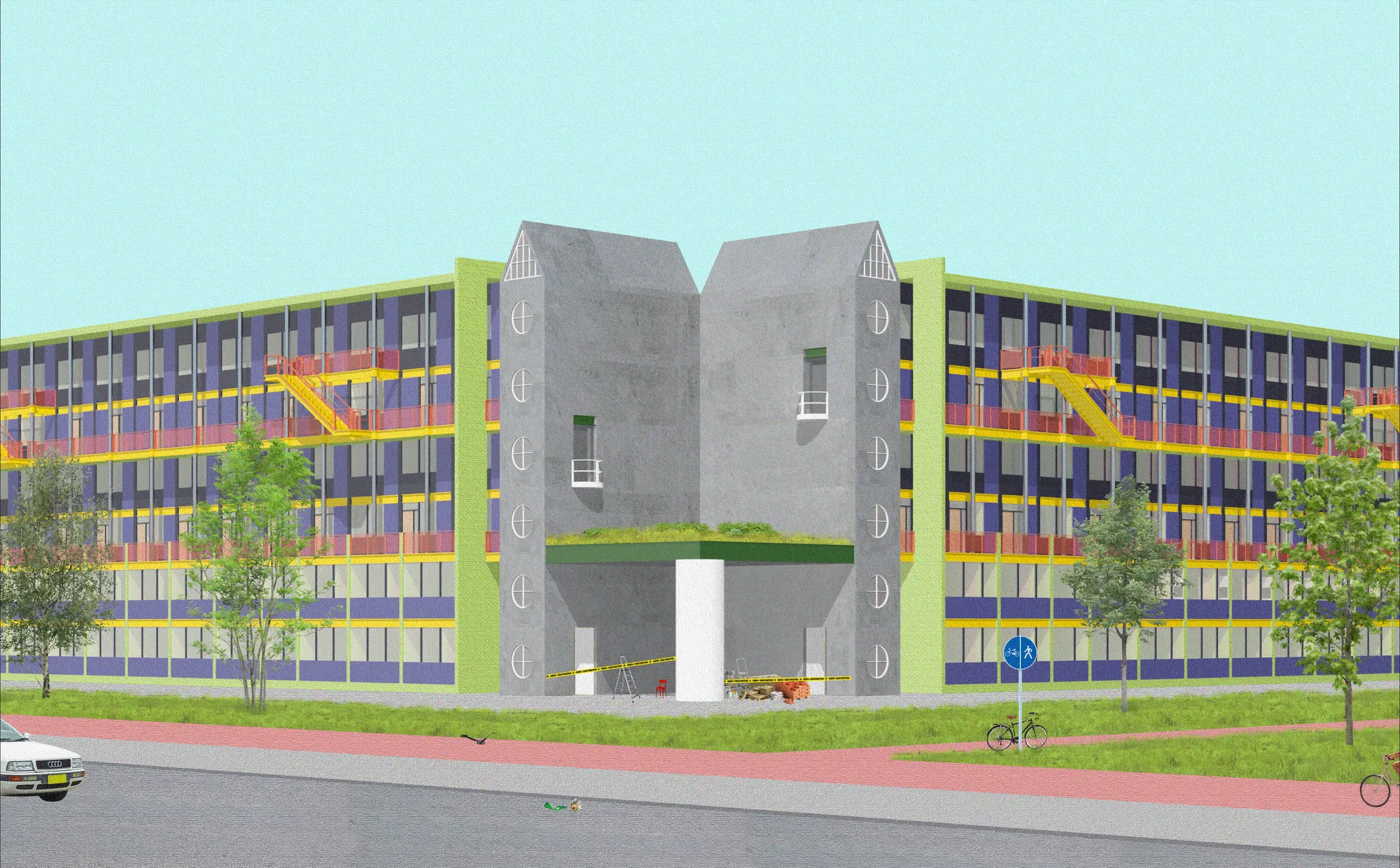 Notacourtyardhouse