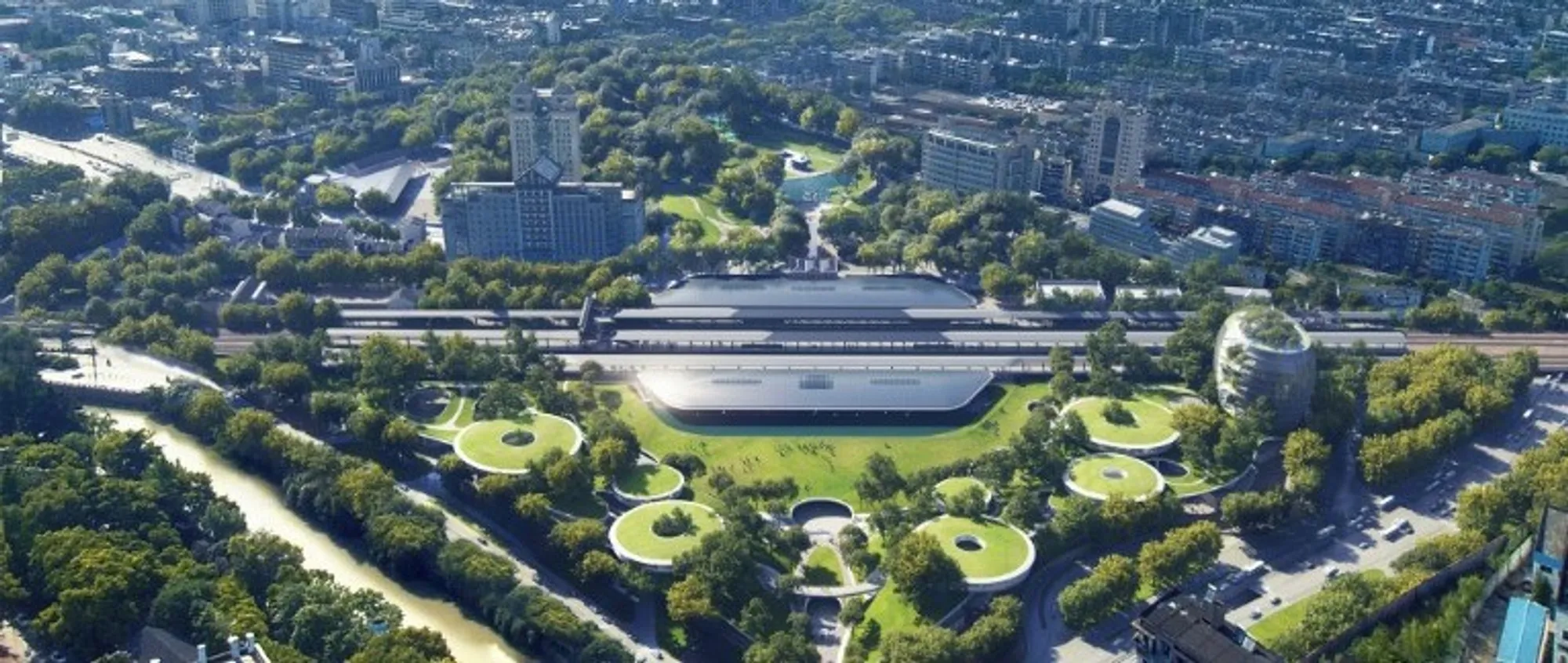 Mind-Blowing! MAD Architects Unveils Jiaxing's Stunning Train Station Hidden in a Forest Wonderland!