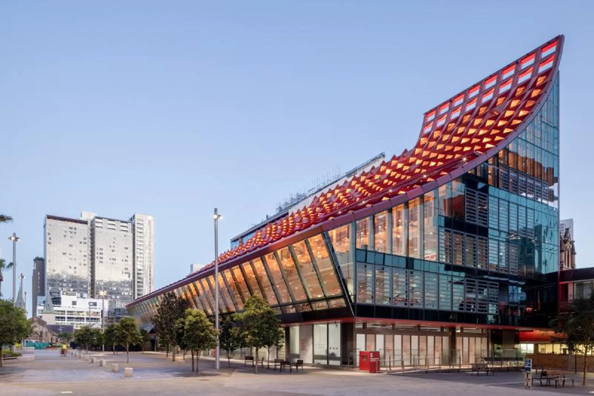 Architectural Brilliance Unveiled: Experience the Marvel of 'PHIVE' Civic Center by Manuelle Gautrand!