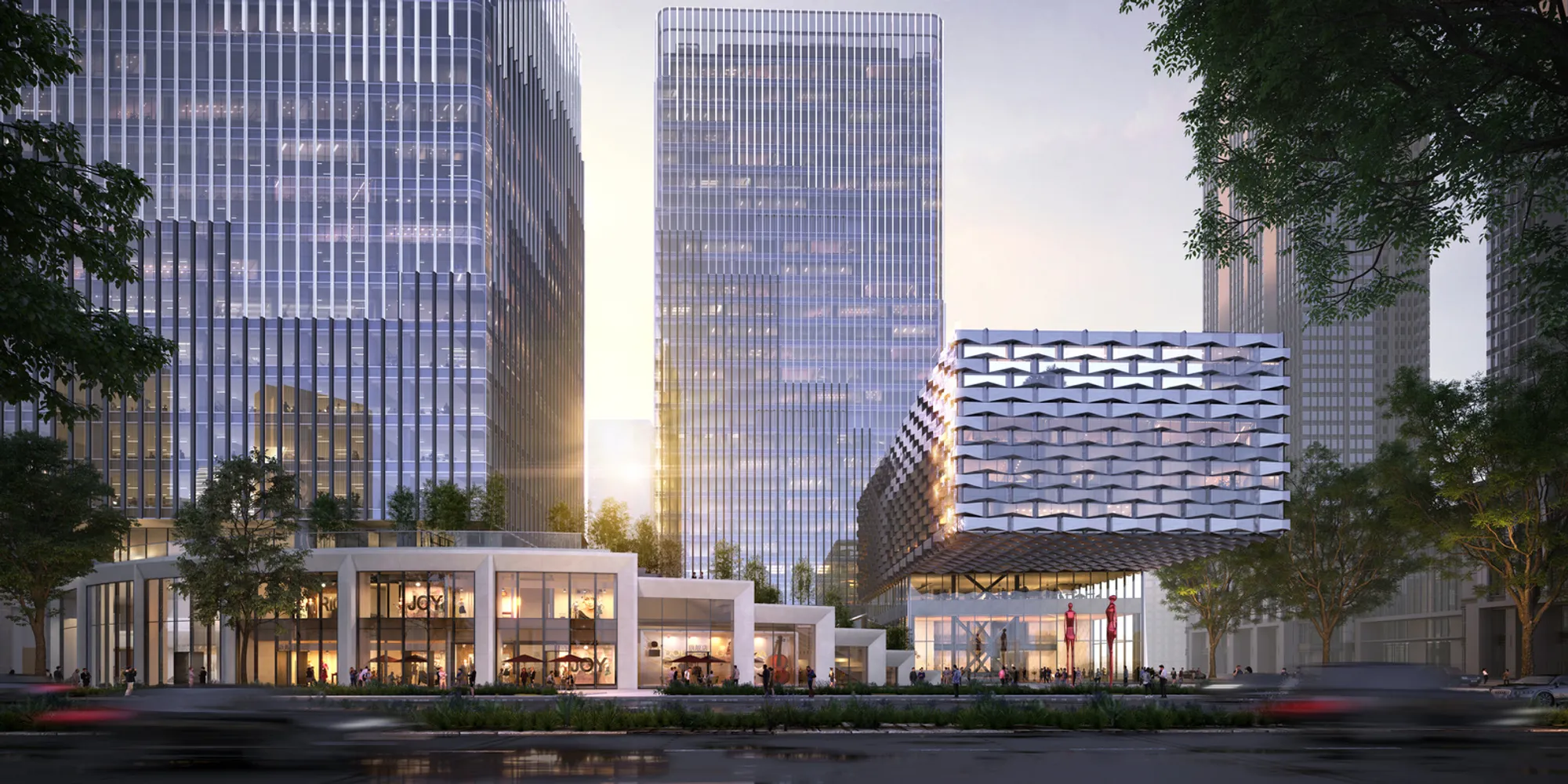 Architectural Marvel Unveiled: MVRDV's Innovative Mixed-Use Complex Shines in Chengdu, China