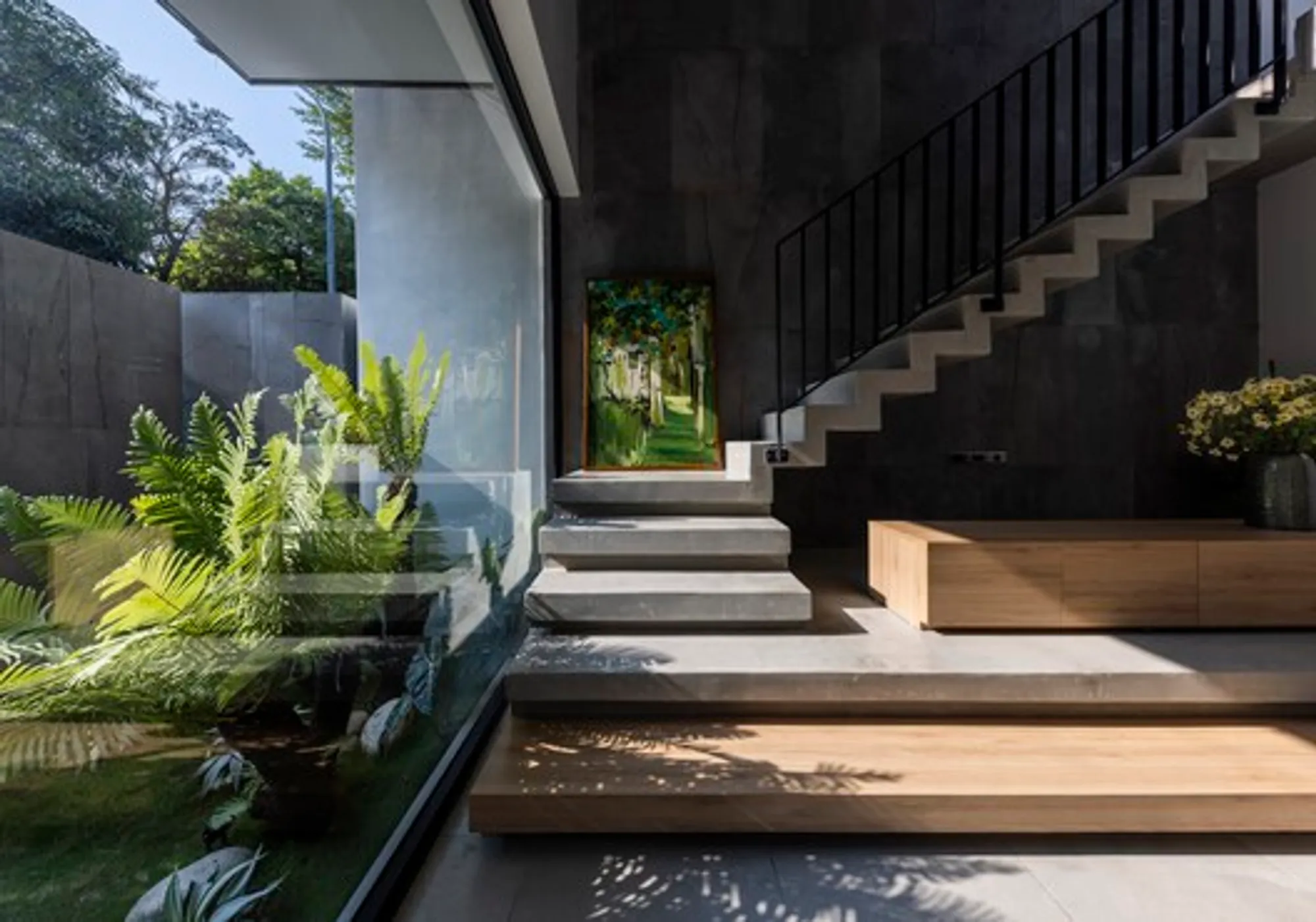 Crafting Tranquil Living Spaces: Urban Townhouse Architectural Design by i.House Architecture and Construction