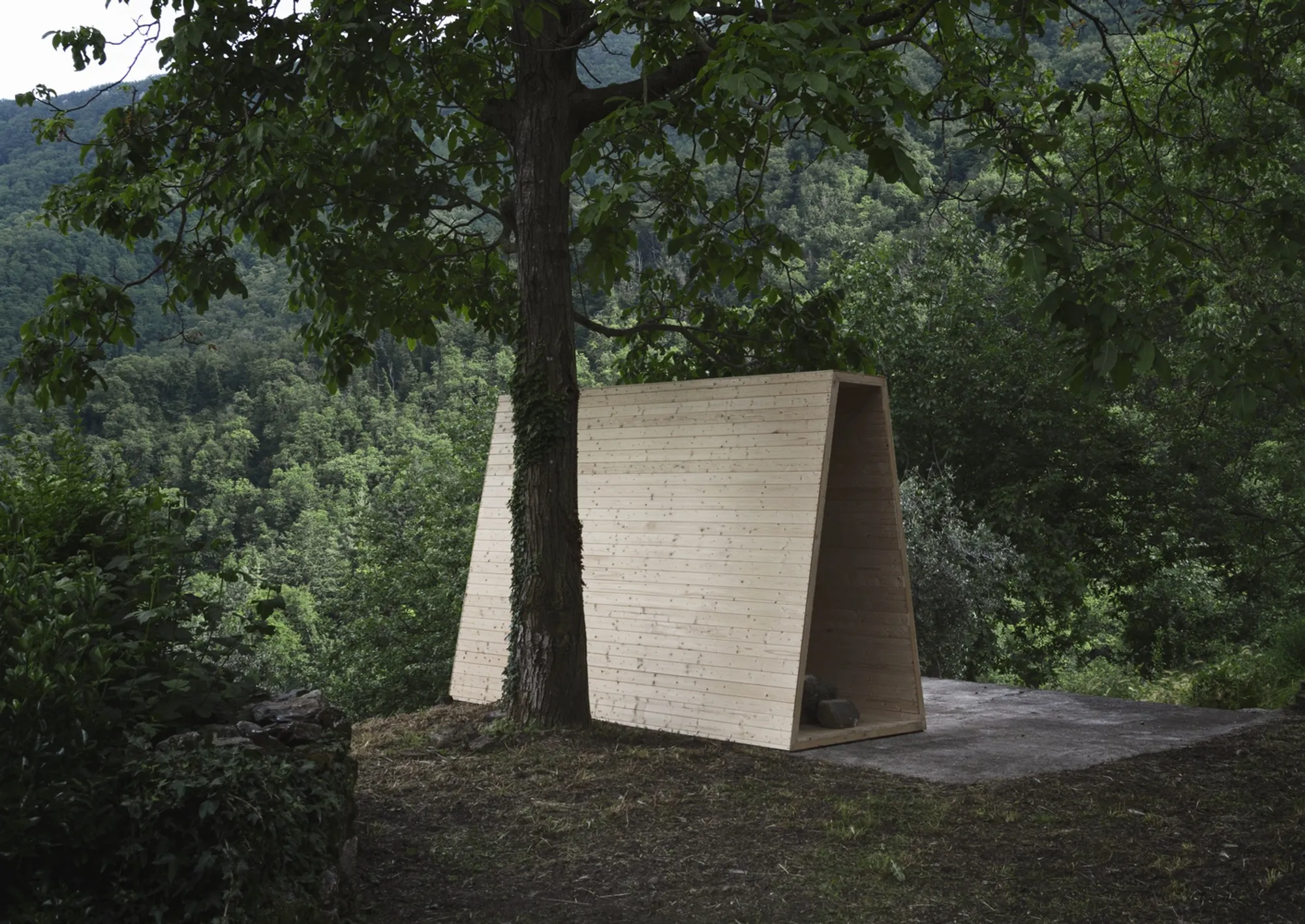 Exploring Innovative Mountain Village Chapel Design: Farnocchia's Architectural Gem