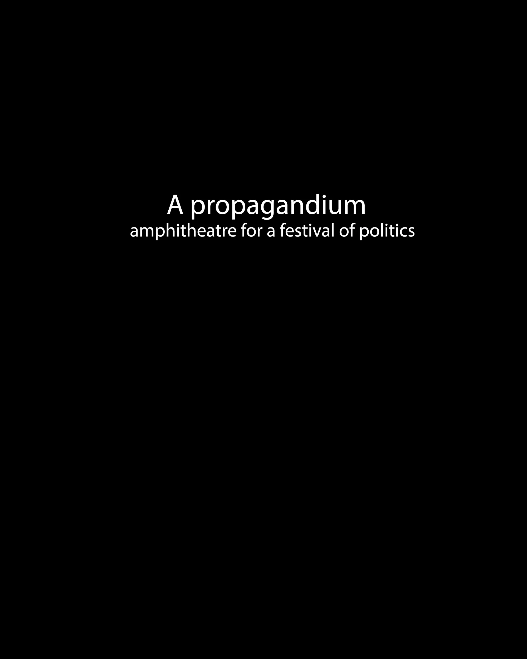 A propagandium: London