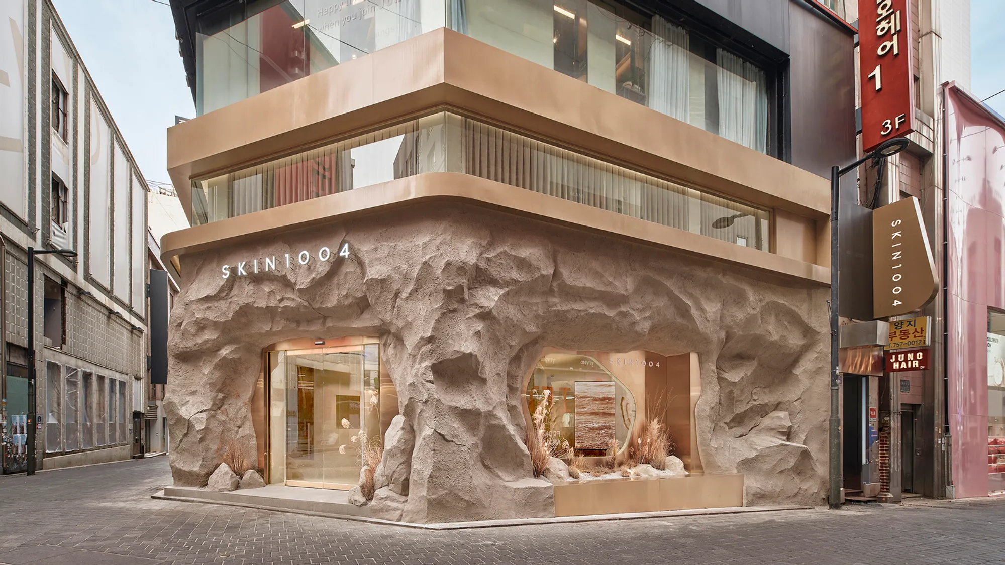 Innovative Skincare Flagship Store Design: SKIN1004 by LMTLS