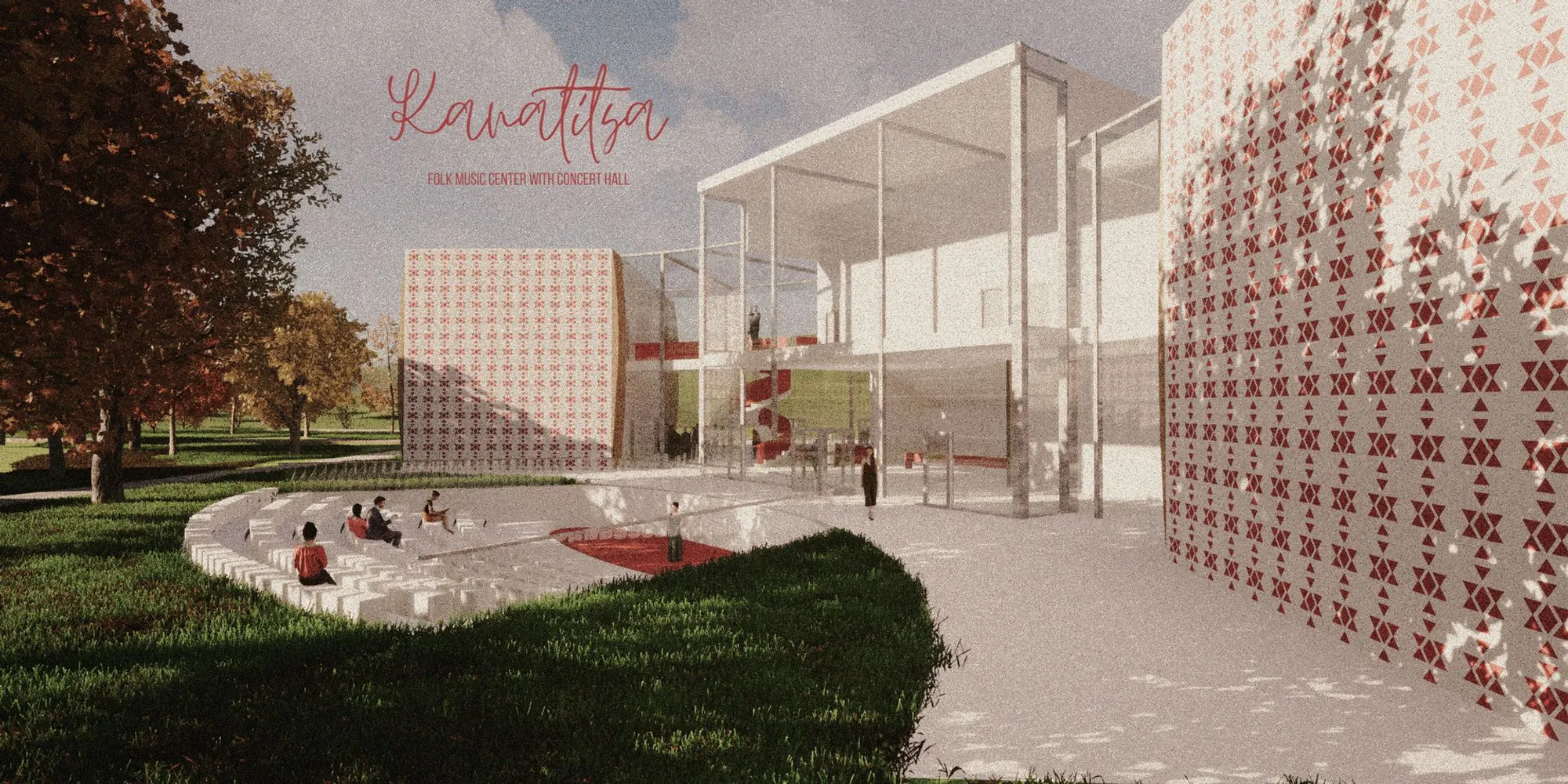 Cultural Architecture Design: A Deep Dive into Kanatitsa Folk Music Center