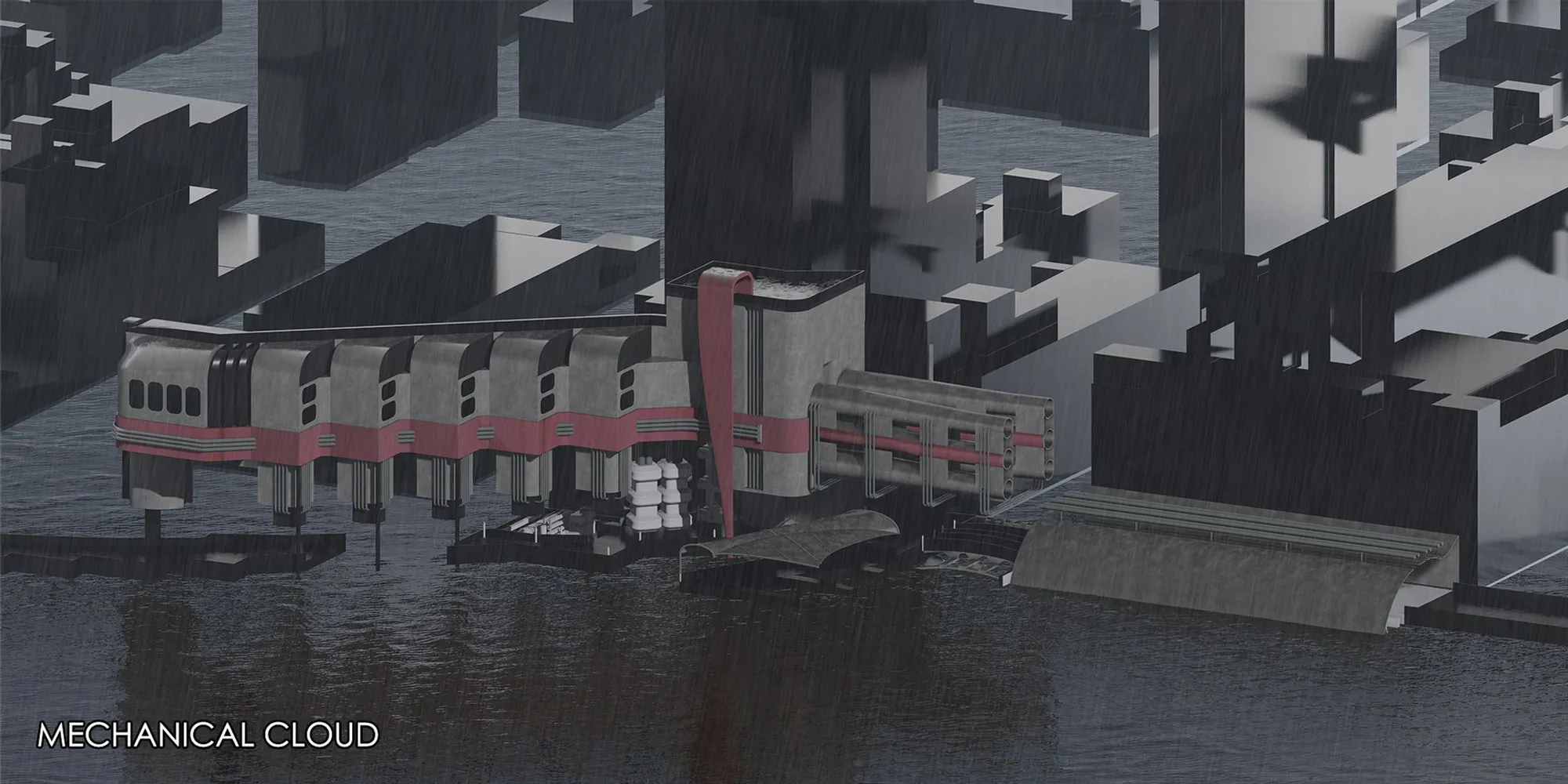 Futuristic Architecture Solutions: Mechanical Cloud - A Blueprint for Post-Apocalyptic Resilience