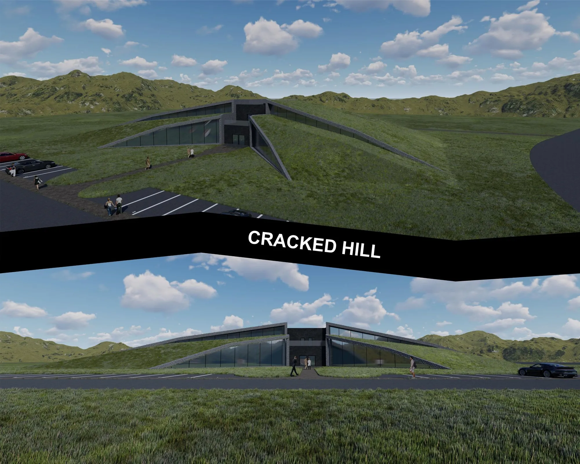 Sustainable Architecture Design: The Cracked Hill Project by Tariq Ali