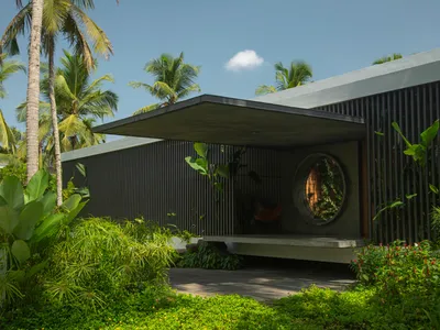Tropical Modernist Architecture in Kerala: The Lantern House by Zero Studio
