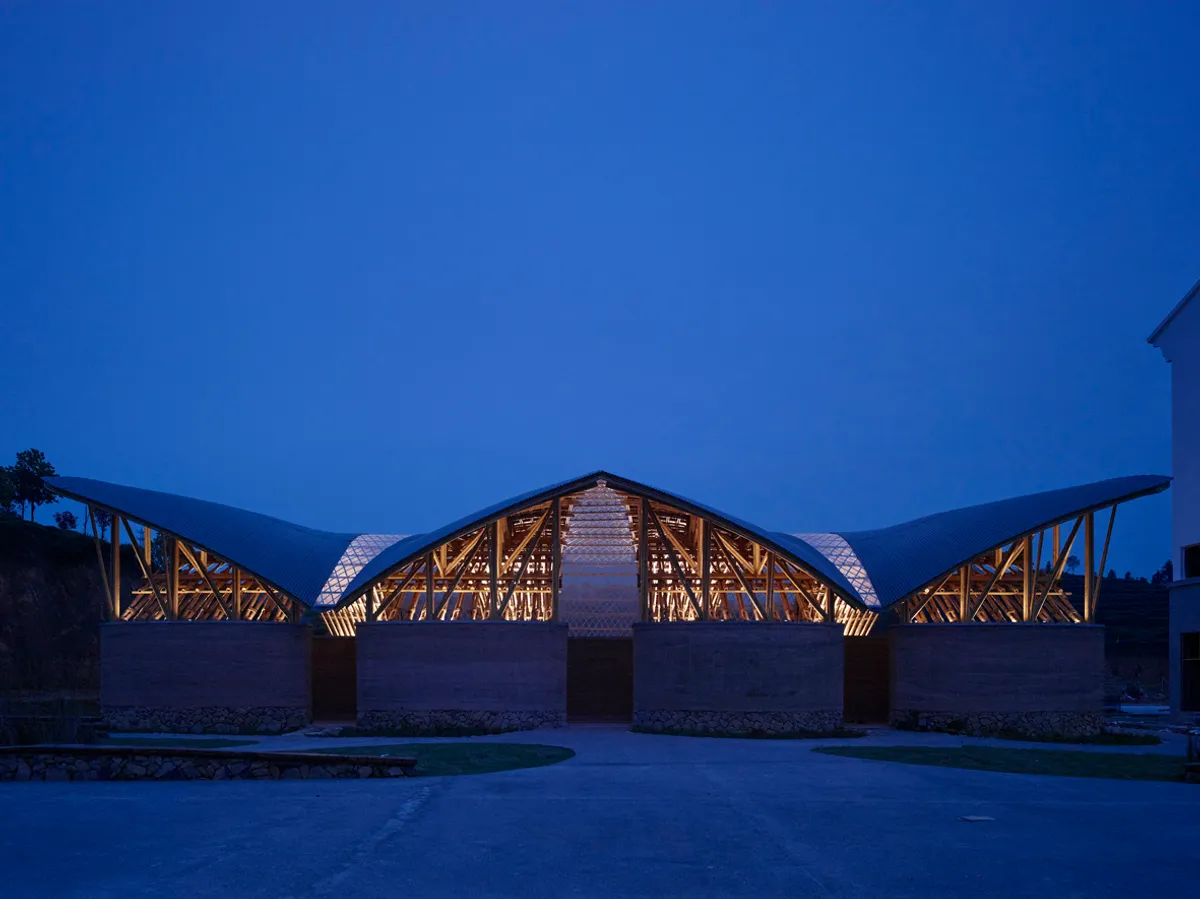Sustainable Architecture in Rural China: The Zhuguanlong Tea Leaf Market