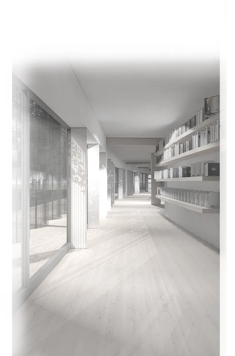 LIBRARY CORRIDOR